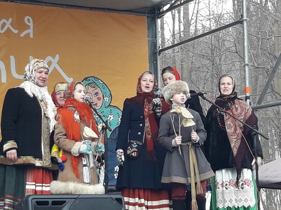 Масленичные гулянья прошли в Нижнем Новгороде на Щелоковском хуторе