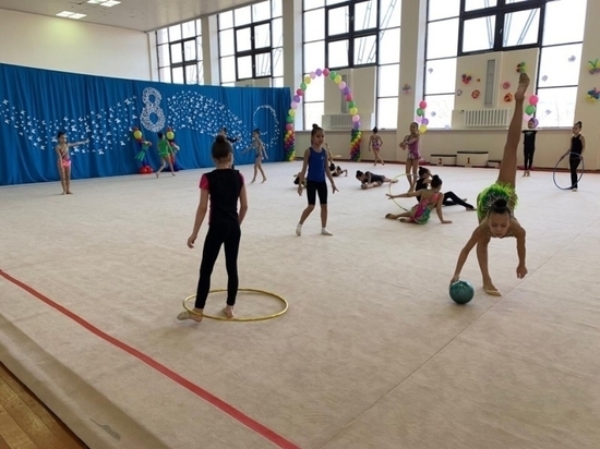Юные гимнастки Калмыкии показали свои достижения