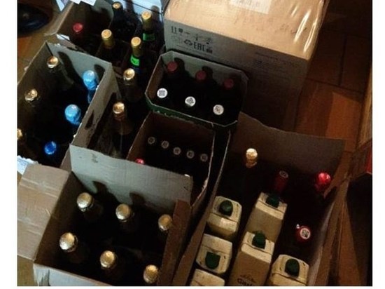 В калужской деревне полицейские изъяли 170 литров алкоголя
