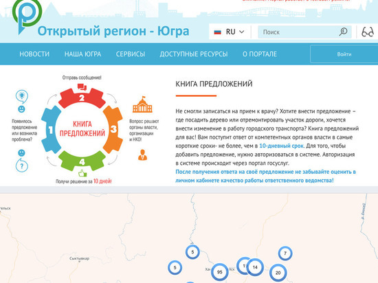 Югорский портал «Открытый регион» запускает «Книгу предложений» в новом формате