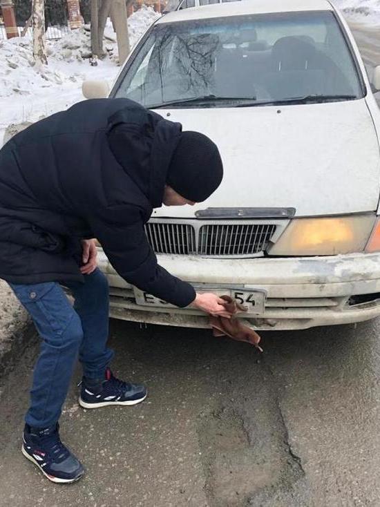 Новосибирская ГАИ охотится за авто с грязными номерами и тонировкой