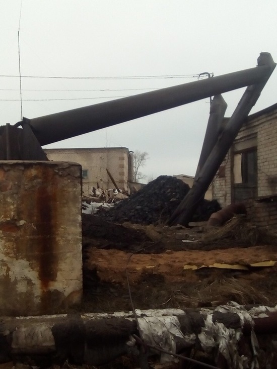 Труба котельной обрушилась в Тверской области