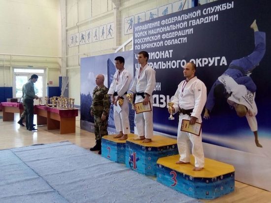 Сотрудник курской Росгвардии стал призером чемпионата по дзюдо