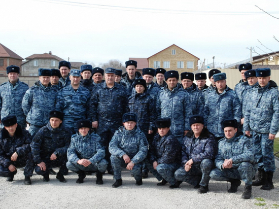 Главный калужский полицейский посетил своих подчиненных в Дагестане