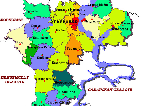 В рейтинге социально-экономического развития районов Ульяновской области определены лидеры