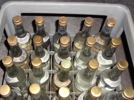 В Тамбовской области изъято 100 бутылок «паленой» водки