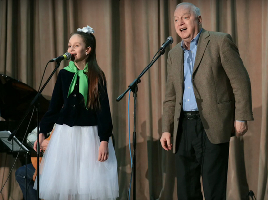 К его 75-летию песни исполнили дети