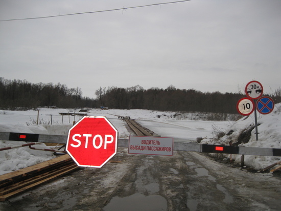 Переправа через Суру в Нижегородской области закрыта