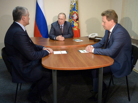 Аксенов и Овсянников расскажут Путину о развитии полуострова
