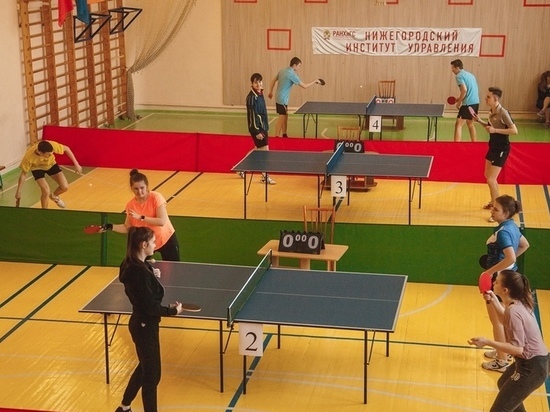 Универсиада по настольному теннису прошла в Нижнем Новгороде