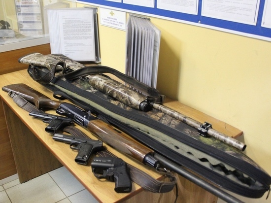 29 единиц гражданского оружия изъяли в Псковской области в марте