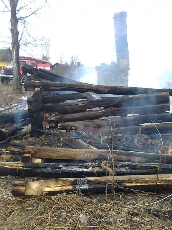 В пожаре под Калугой пострадало несколько человек