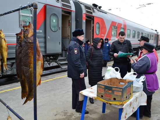 Полиция Мордовии "навестила" вокзальных торговцев