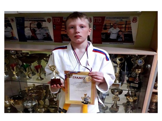 Юный серпухович стал победителем турнира по дзюдо