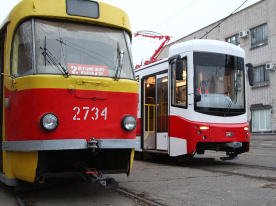 Трамваи и троллейбусы Волгограда покрасят в единые цвета