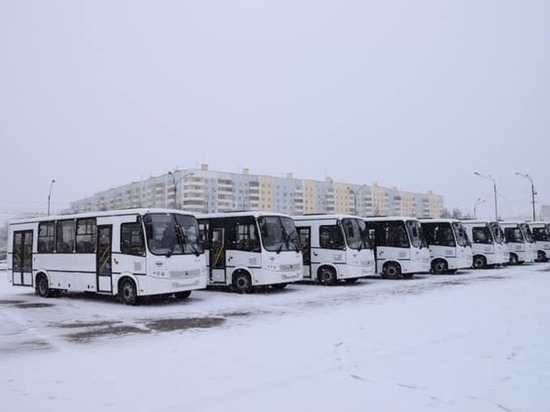 В Братск прибыли 8 новых автобусов
