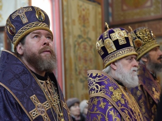 Псковский митрополит Тихон Шевкунов сослужил главе Эстонской Церкви