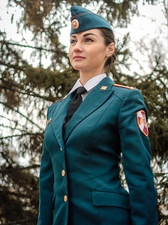 Лейтенант из Красноярска борется за звание самой красивой девушки Росгвардии