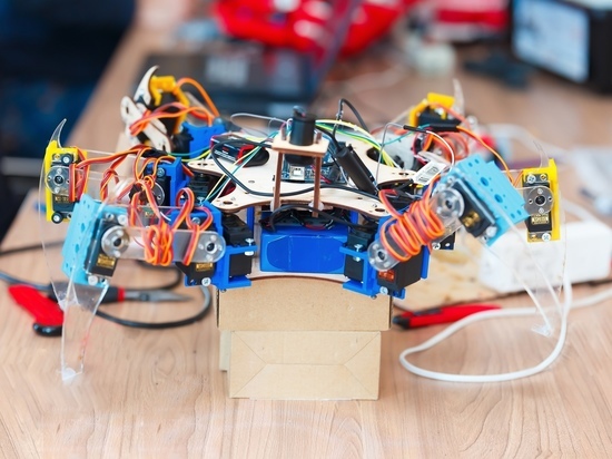 Красноярские студенты сконструировали «робота-паука» для переноски грузов