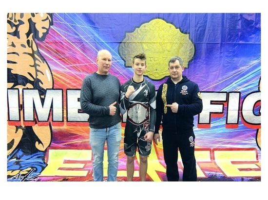 Юный серпухович стал лучшим на турнире «TIME to FIGHT» по ММА