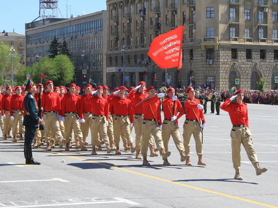 Юнармейцы Волгограда блеснут выправкой на Параде Победы