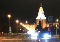ДТП с участием мотоциклиста произошло в четверг вечером на смотровой площадке Воробьевых гор