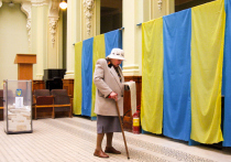 Явка избирателей на президентских выборах на Украине по состоянию на 11 часов по московскому времени  составила 16,8%