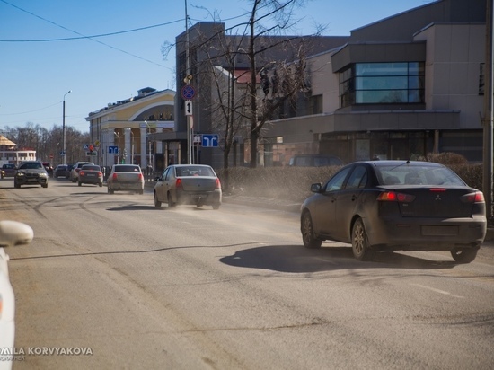 Наблюдение: вместо луж и грязи в Петрозаводске теперь много пыли