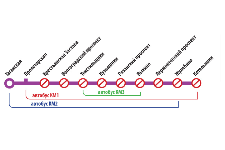 Метро таганская на карте схема метро