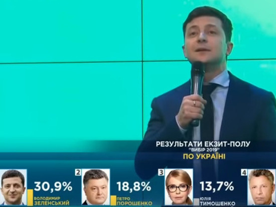 Во второй тур выборов выходят Порошенко и Зеленский