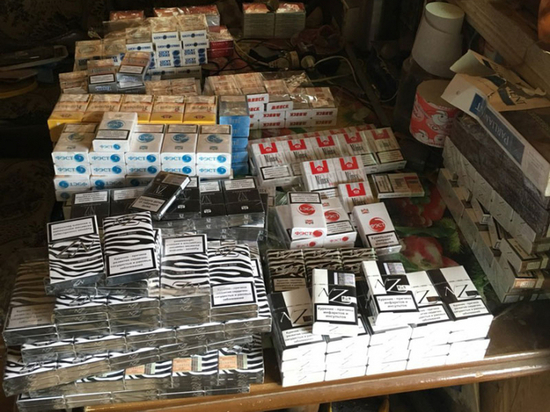 На складе Ульяновской области нашли 190 тысяч пачек "левых" сигарет