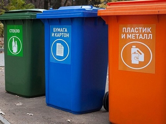 Контейнеры для раздельного сбора мусора установят в Новом городе