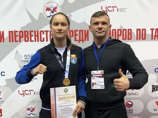 Спортсменка из Пионерского первенствовала на юниорском чемпионате России по тайскому боксу