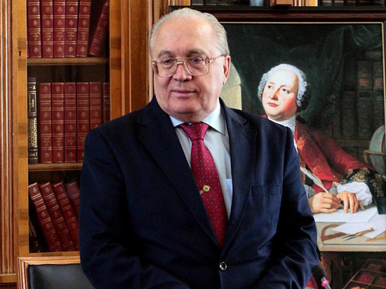 Ректор Московского Государственного Университета отмечает 80-летие