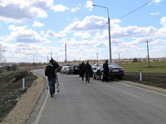 В Орловской области открыли дорогу за 60 миллионов рублей