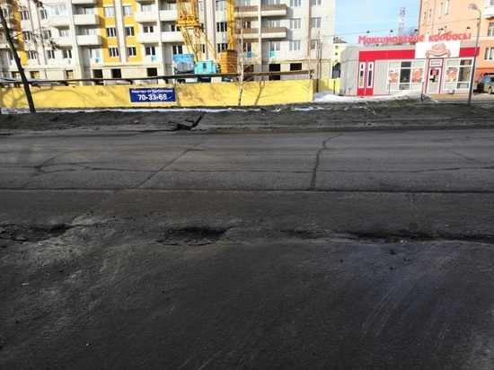 В Тамбове отремонтируют улицу Пролетарскую