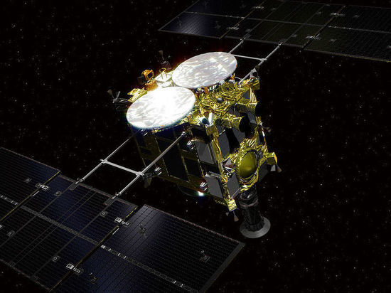 Японский зонд "Хаябуса-2" произвел взрыв бомбы на астероиде Рюгу