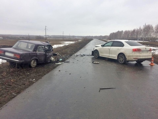 В Тамбовской области пьяный водитель спровоцировал аварию