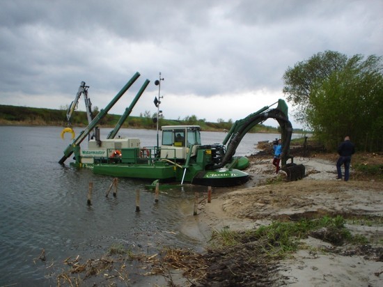 В Тамбовской области начинается расчистка русла реки Лесной Тамбов