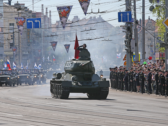 В Калининграде в параде Победы пройдет марш из рекордного числа участников