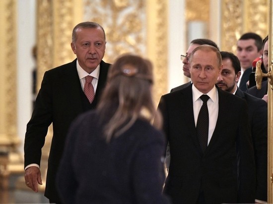 Путин и Эрдоган поспорили из-за цены на газ