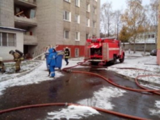 В пожаре на Аблукова в Ульяновске есть пострадавшие
