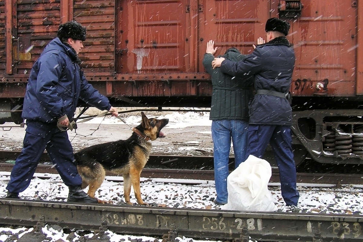 Картина железнодорожный сторож