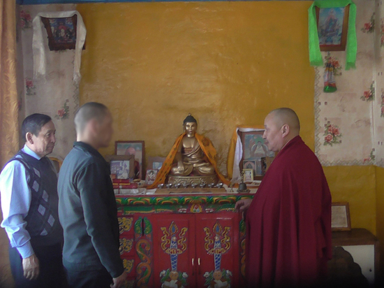 Буддийский священник провел занятия в исправительной колонии