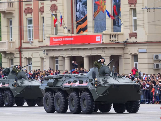 В Ростовском параде Победы поучаствуют 3 тысячи человек и 65 боевых машин