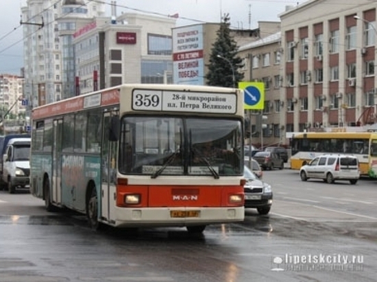 Внесены изменения в маршрут автобуса № 359 в Липецке