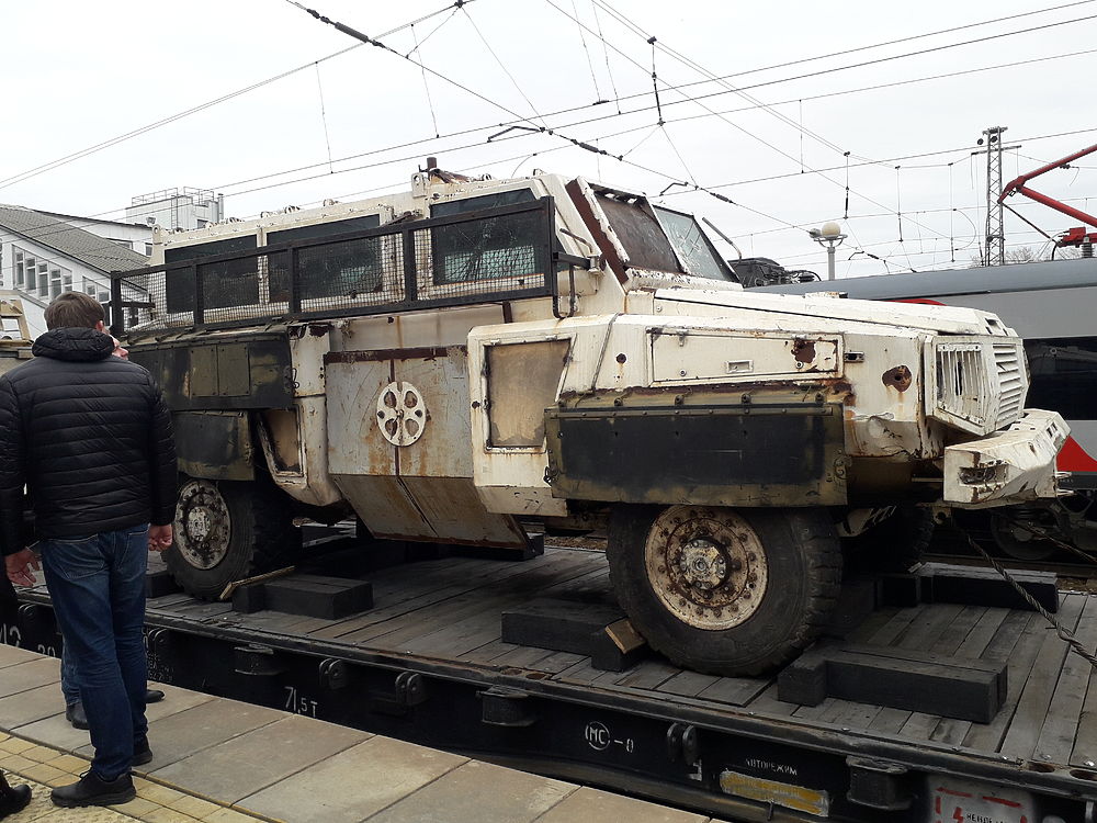 Во Владимире сделал остановку военно-патриотический поезд «Сирийский перелом»