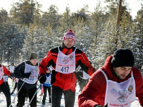 Дни спорта в Лабытнанги начались с лыжных гонок