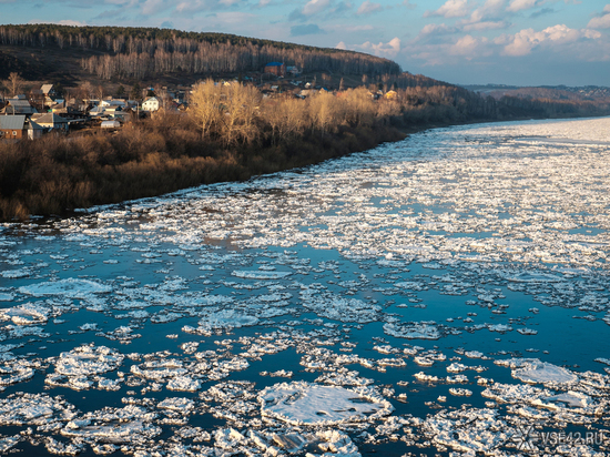 Реки на севере Кузбасса вскрылись ото льда