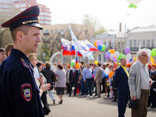 Около 1,5 тысячи полицейских задействуют на майские праздники